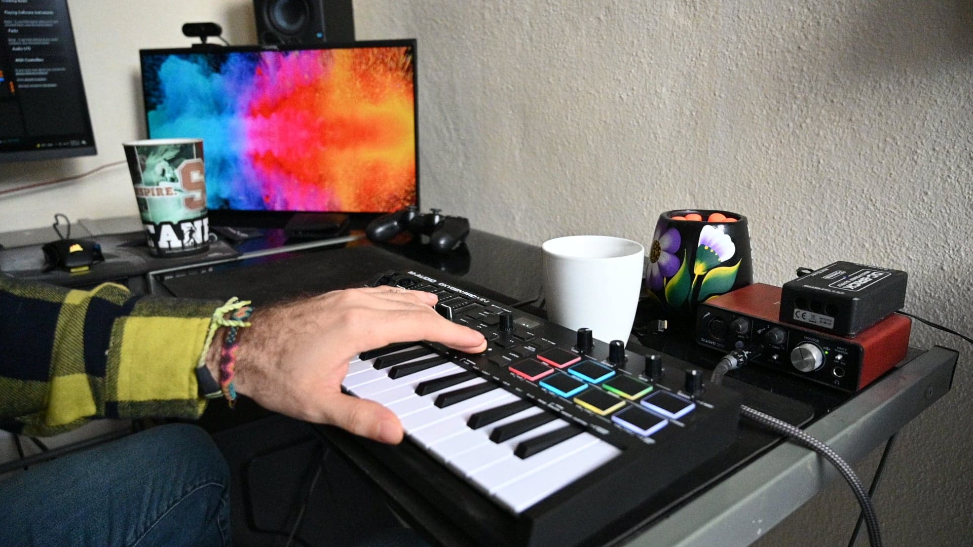 Recordin Keys Scars Time Nighsyrc Studios