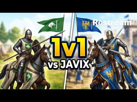 🔥 1v1 vs JAVIX ⚔️ Who Wins? | Nightsyrc AoE2 BATTLE 🔴