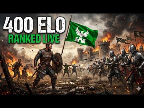 🔥 NIGHTSYRC EN RANKED 400 ELO ⚔️ | Age of Empires II EN VIVO