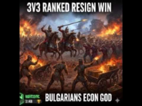 Team Ranked 3v3 - BULGARIANS  🏆🔥 Team Random Map - (700 - 800 ELO)