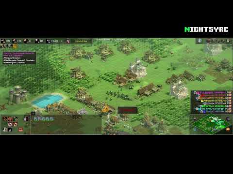 Nightsyrc LIVE 🔴⚔️ AoE2 Ranked Ladder | Current ELO 600 Grind 🔥🏰