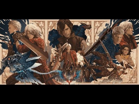 First Time Playing V | Devil May Cry 5 Livestream - Nightsyrc