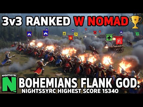 NIGHTS5YRC BOHEMIANS NOMAD 3V3 RANKED HIGHEST SCORE 15340 🏆🔥