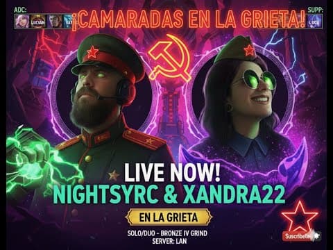 Estamos jugando Normals en LAN - ADC + SUPP - Nightsyrc y Xandra22