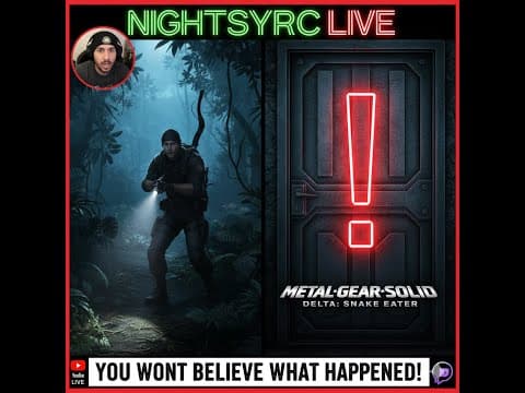 NIGHTSYRC vs. THE DEADLY SWAMP! MGS Delta LIVE (Chyornyj Prud) First Look!