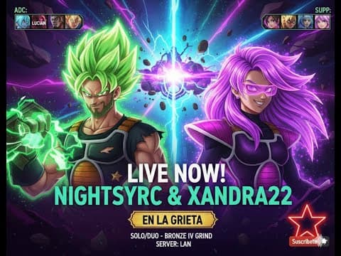 ¿BRONZE IV a CHALLENGER? 🤯 El Dúo IMPOSIBLE de LOL (LAN Ranked Solo/Duo)
