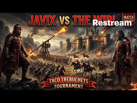 Javix vs The Wiri ⚔️ Tournament Battle | Taco Trebuchets AoE2 Match 🔥